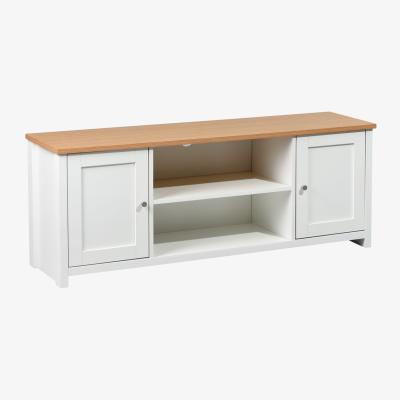 The Range Favre Wooden TV Stand Cabinet - White