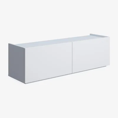 The Range Hoar TV Stand for TVs up to 45" by Ruumstore - Opaque White