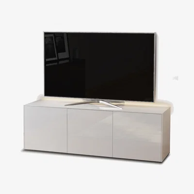 The Range INTEL 1500 LED White TV Cabinet - White