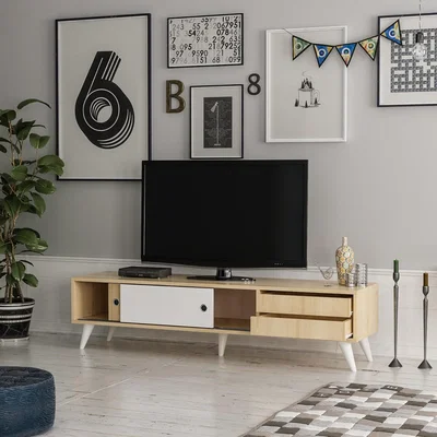 The Range Eduardo - TV Stand - Oak