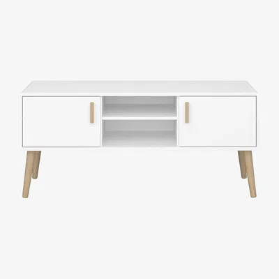 The Range Pavona TV Table - White