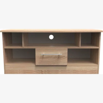 The Range Sherwood Open TV Unit - Bardolino Oak