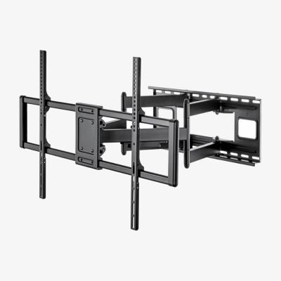 The Range Full Motion Heavy Duty Double Arm TV Wall Mount Bracket 60" to 120" - Black