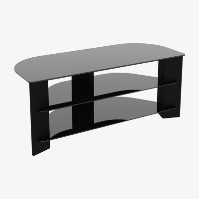 The Range Varano 1.1m Corner TV Stand - Black