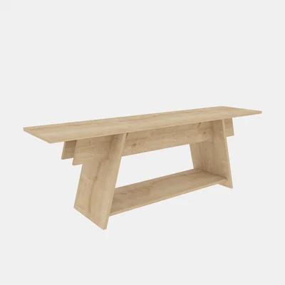 The Range Lanca 150cm Tv Unit for Tvs up to 68" Sapphire Oak - Sapphire Oak