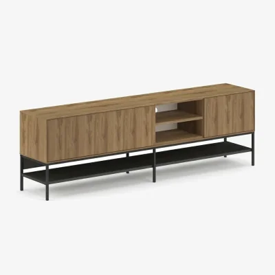 The Range Amira 180cm TV Stand - Natural Oak