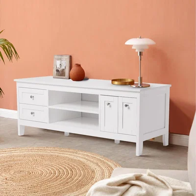 The Range Wooden TV Cabinet - White