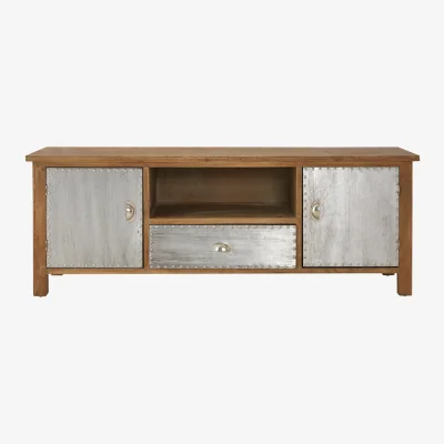 The Range Shoreditch Media Unit - Silver, Brown