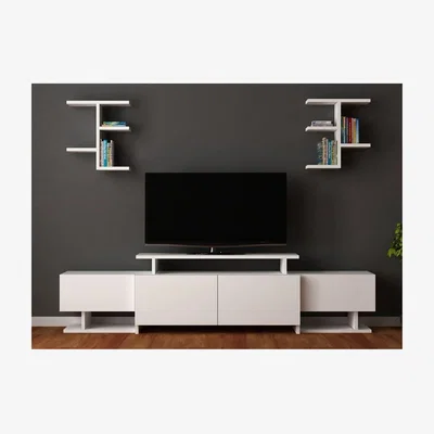 The Range Yaren TV Unit White - White