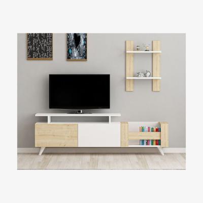 The Range Ikon TV Unit White Oak - White & Oak