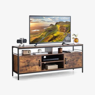 The Range TV Stand for TVs up to 65'' - Rustic Brown