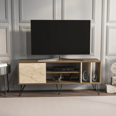 The Range Miranda TV Unit - Walnut Traverter