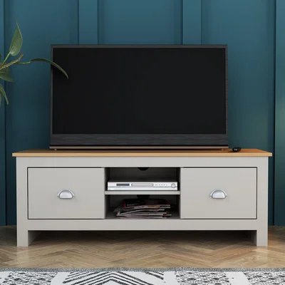 The Range Lexington TV Unit - Grey / 119cm