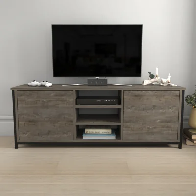 The Range Otis TV Unit - Wenge and Black