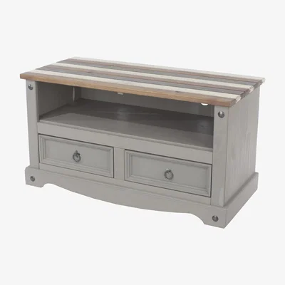 The Range Corona Flat Screen TV Unit  - Grey