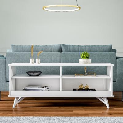 The Range Parker TV Stand - White - White