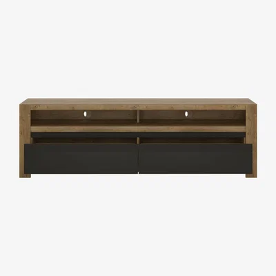 The Range Jonas & James Mexico Two Drawer TV Unit - Lefkas Oak