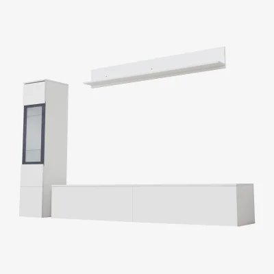 The Range 3 Piece Modern LED Entertainment Centre Wall Unit Set