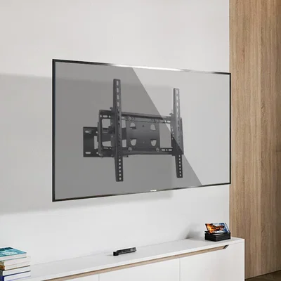 The Range Sturdy Wall Mounted Bracket for 26-55in TVs - Black / 43cm