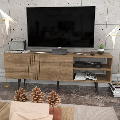 The Range Ronas TV Stand - Walnut