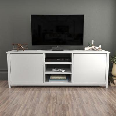 The Range Otis 140cm Wide Tv Stand White and White - White
