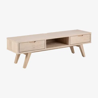The Range A-Line TV Unit - White Oak