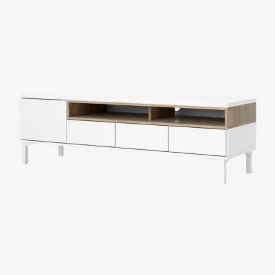 The Range St George's TV Unit - White and Oak