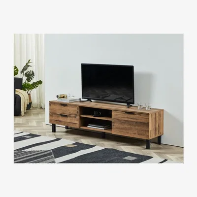The Range Hampshire Large TV Unit - Oak