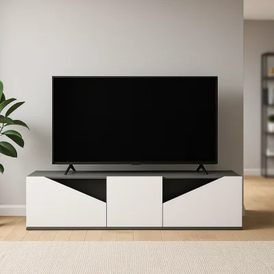 The Range Carson Modern TV Unit - antrachite