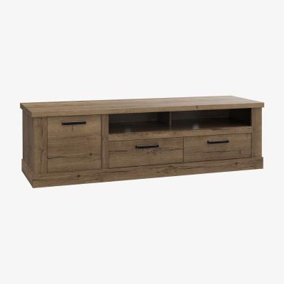 The Range Corona 2-Drawer TV Unit - Tabak Oak