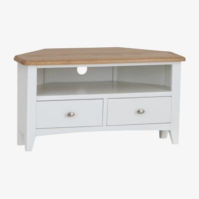 The Range Ashford Corner TV Unit - White