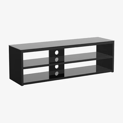 The Range Muritz 1.4m Gloss Black TV Stand - Black