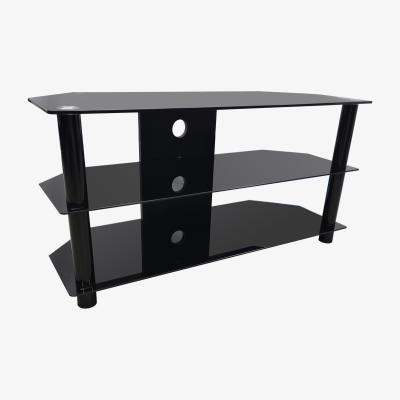 The Range Essentials TV Stand 3-Shelf - Black