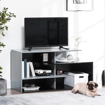 The Range TV Unit Cabinet for TVs up to 32"-55" - Dark Grey