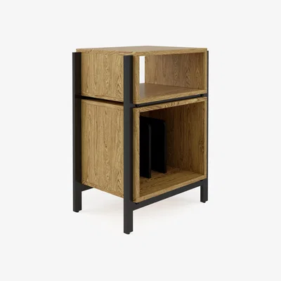 The Range Louisiana Turntable Stand - Oak