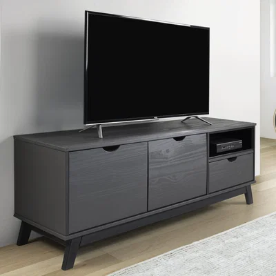 The Range Scandian Grey Widescreen TV Unit - Grey