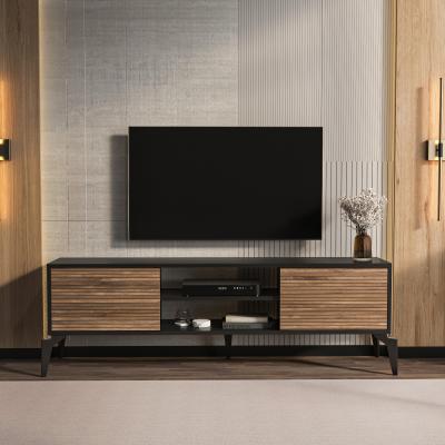 The Range Lojo 160 cm TV Unit - Balck and Alina