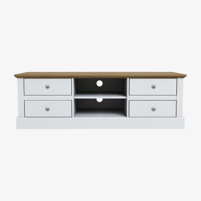 The Range Devon TV Unit - White
