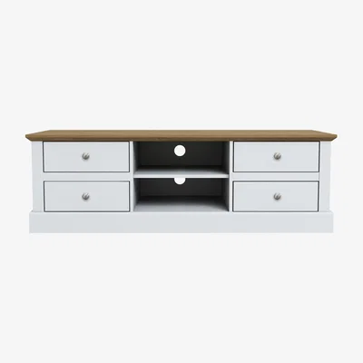 The Range Devon TV Unit - White