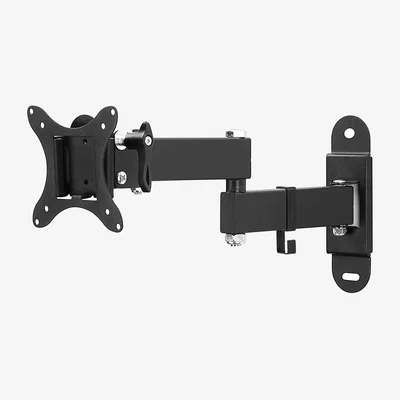 The Range TV Bracket - Extendable, Swivel and Tilt, for 10 - 26 Inch Televisions - Black