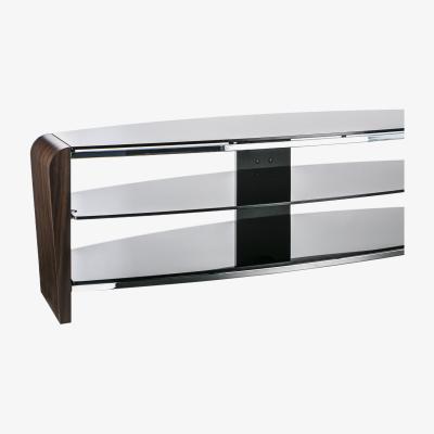 The Range Alphason Francium 3 Shelf 1400mm TV Stand  - Walnut