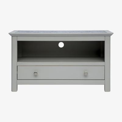 The Range Perth 1 Drawer TV Unit  With Stone Inset