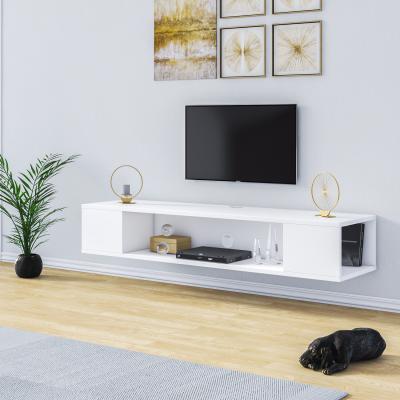 The Range Petini Floating Wall Mounted TV Stand for TVs up to 60'' - White