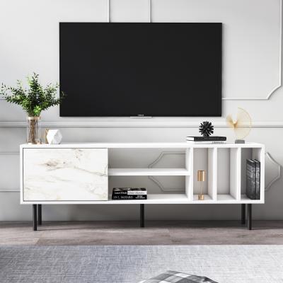 The Range Pietra Modern TV Stand and Media Console - White