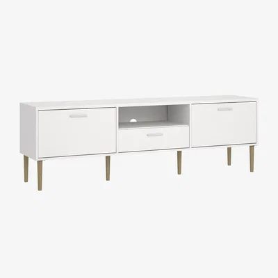 The Range High Media TV Unit - White