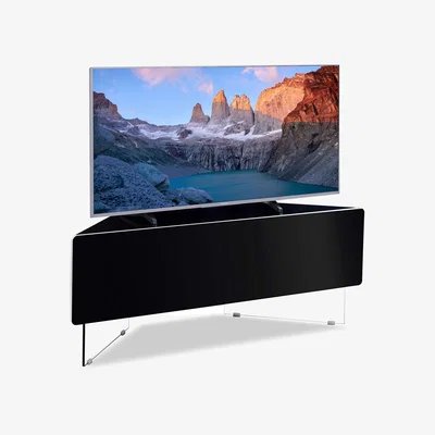 The Range Antares Corner TV Cabinet - Black / TV Cabinet