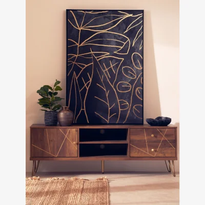 The Range Flori Media Unit - Brown