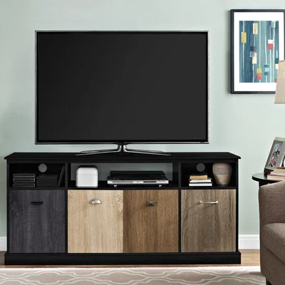 The Range Mercer TV-console in multicolour - Black / 54.8kg