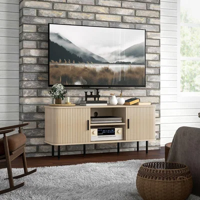 The Range HOMCOM TV Console Cabinet for TVs up to 55 Inche