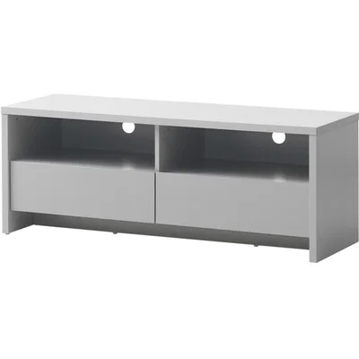 The Range Essentials TV Cabinet With Two Drawers - Light Grey